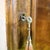 Antique Walnut One-Door Wardrobe with Two Drawers