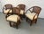 Mid-Century Modern Mid 20th Century Set of Four Wicker and Rattan Dining Chairs by Clark Casual Furniture Inc For Sale - Image 3 of 12