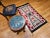Vintage Native American Navajo Rug, Handwoven Wool, Storm Pattern, 30” X 55” For Sale - Image 9 of 12