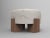 Not Yet Made - Made To Order Cassette Pouf in Outside Tarim Grey Fabric and Smoked Oak by Alter Ego for Collector For Sale - Image 5 of 5