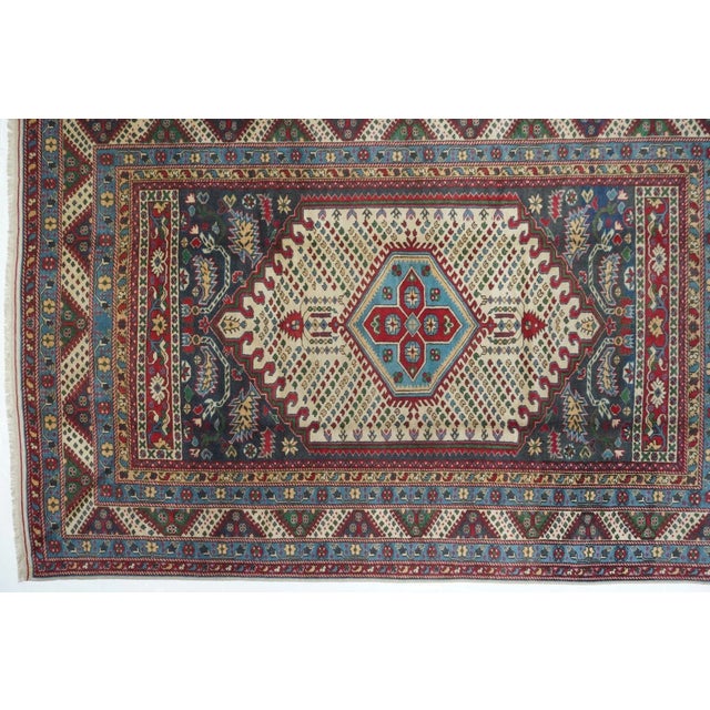Traditional Vintage Shirvan Rug 6'2'' x 9'5'' For Sale - Image 3 of 11