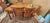 1980s Hickory White Co. Biedermeier Style Genesis Dining Set, Includes Table ( 1Leaf Extension) and Pads) With Six Chairs $4500 For Sale - Image 5 of 11