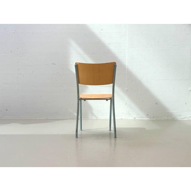 Stacking Chair from Stella, Switzerland, 1950s For Sale - Image 5 of 17