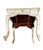 Cream Antique French Provincial Distressed Side Tables Set For Sale - Image 8 of 9