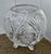 Vintage Irena Heavy Cut Crystal Round Footed Bowl For Sale - Image 10 of 13