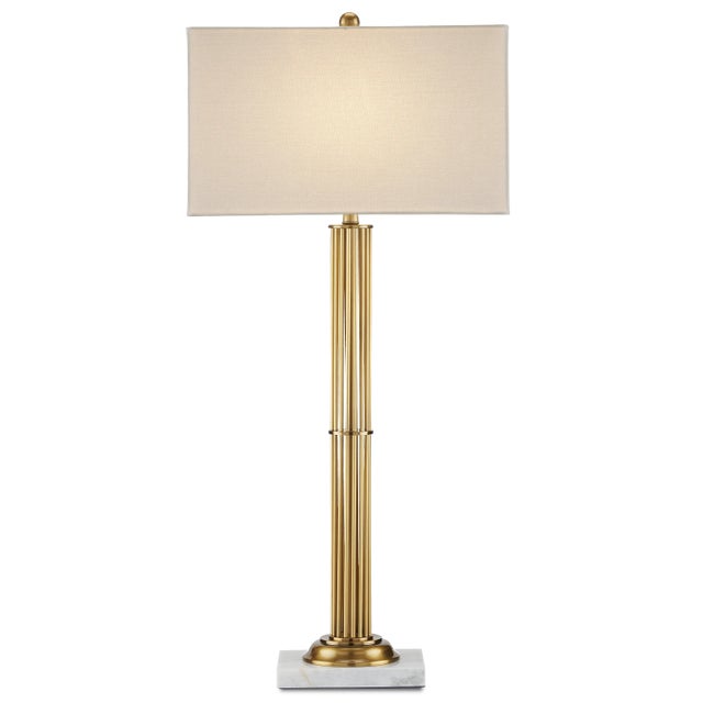 Contemporary Currey & Company Allegory Table Lamp For Sale - Image 3 of 9