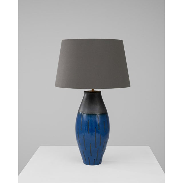 20th Century German Ceramic Table Lamp For Sale - Image 16 of 18