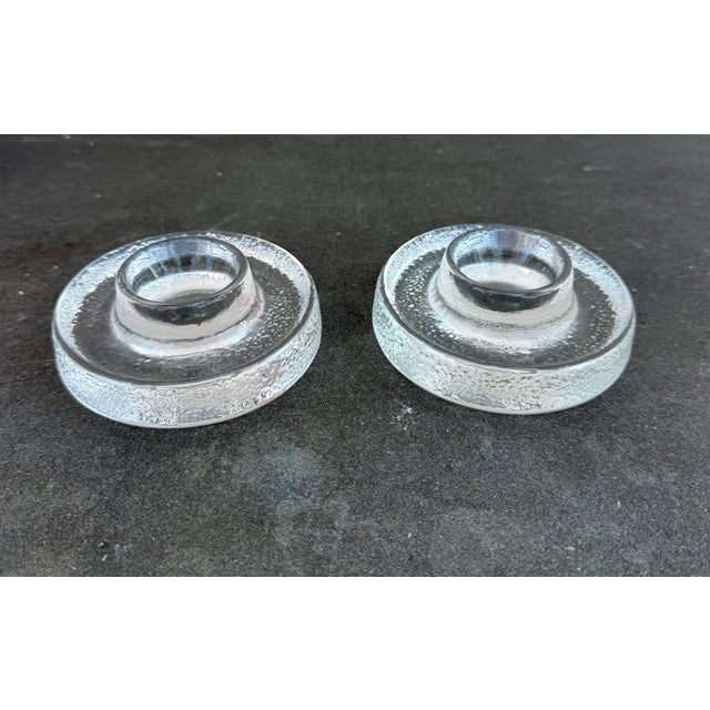 Mid-Century Modern Vintage Byron Hirota Glass Egg Caviar Holder Japan Mid Century Modern For Sale - Image 3 of 4