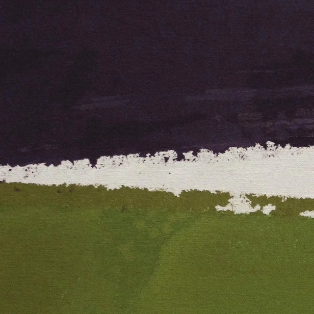 Abstract Contemporary Abstract Mixed Media on Paper Painting "Vg1" by Guillaume Moschini For Sale - Image 3 of 4