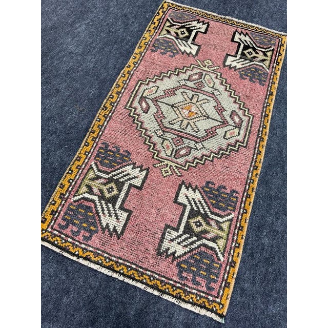 Early 21st Century Turkish Yastik Rug 1'8" x 3'2" For Sale - Image 5 of 5