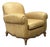 Vintage Ralph Lauren Deco Leather Club Chair For Sale