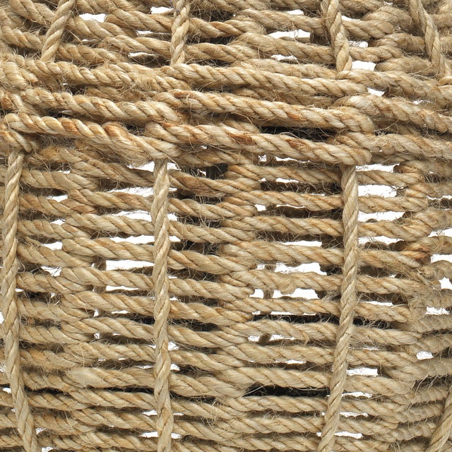 Coastal Jute Urn Table Lamp For Sale - Image 3 of 4