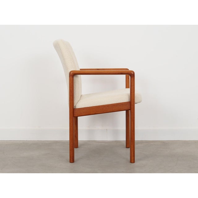 Wood Danish Teak Armchair, 1970s For Sale - Image 7 of 18