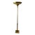 Mid Century Brass Floor Lamp Pierced For Sale