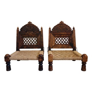 Vintage Traditional Pida Chairs, 1950s, Set of 2 For Sale