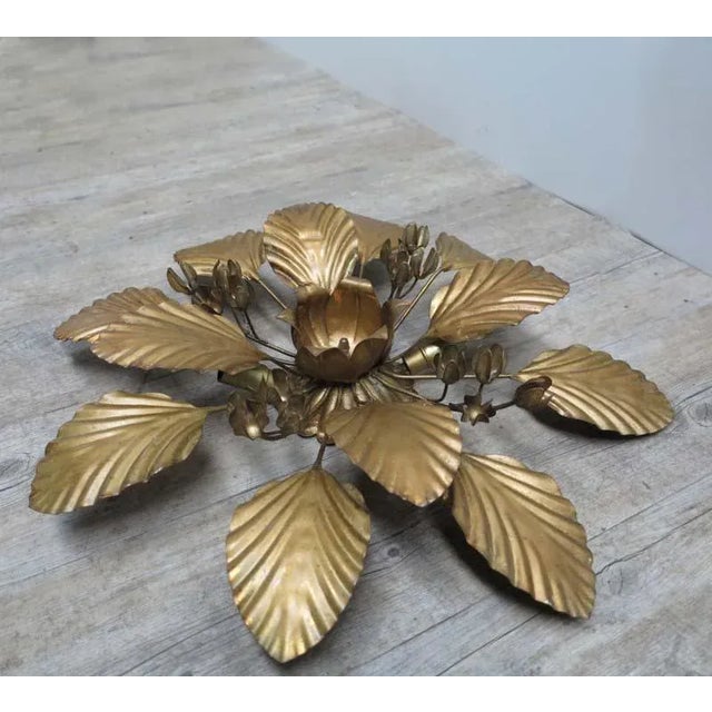 Vintage Bronzed Sconces, 1950s, Set of 2 For Sale - Image 9 of 16