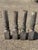 Antique French Farmhouse Turn Carved Wooden Baluster Spindle Table Legs Set of 4 For Sale - Image 14 of 17