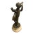 Late 19th Century "Child Playing Triangle" Clodion Bronze Statue For Sale