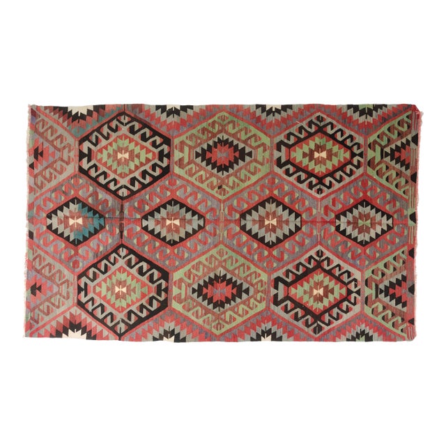 Large Vintage Kilim Rug For Sale