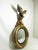 Goldenrod English Regency Giltwood Convex Mirror For Sale - Image 8 of 18
