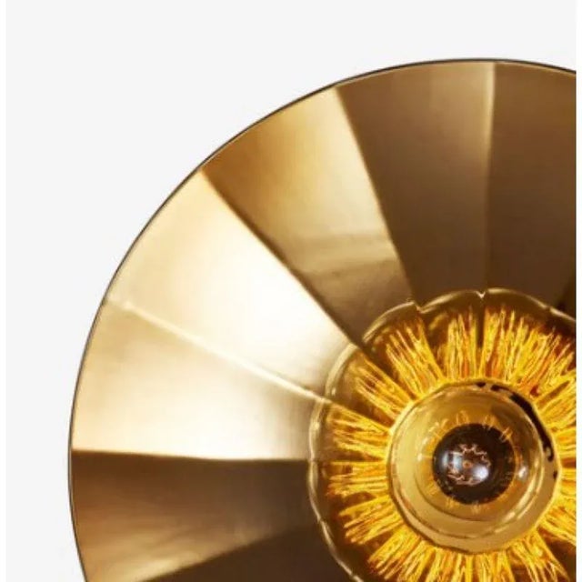 Not Yet Made - Made To Order Gold Fractale Wall Light by Radar For Sale - Image 5 of 10