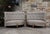 19th Century French Napoleon III Benches in Natural Linen, Set of 2 For Sale - Image 11 of 11
