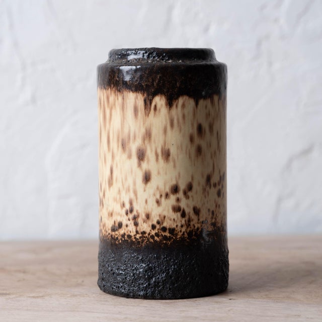 Scheurich Keramik West German Fat Lava Vase, Scheurich 203-18, C. 1960s For Sale - Image 4 of 9