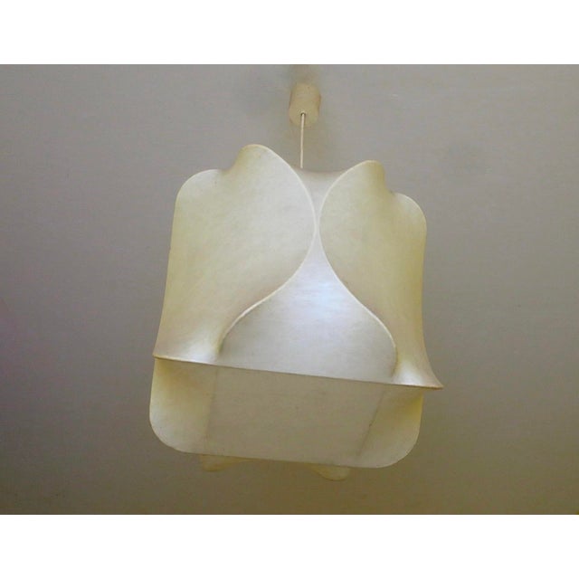 Mid-Century Modern Cocoon Pendant Light by Achille Castiglioni, 1960s For Sale - Image 3 of 9