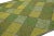 Textile Green Contemporary Swedish Style Wool Rug Handmade With Geometric Pattern For Sale - Image 7 of 9