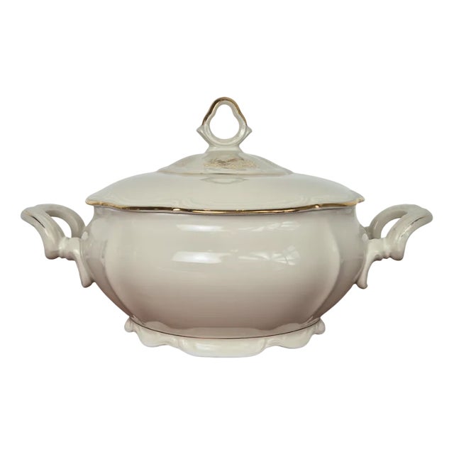 Porcelain Soup Tureen from Bareuther, Germany, 1960s For Sale