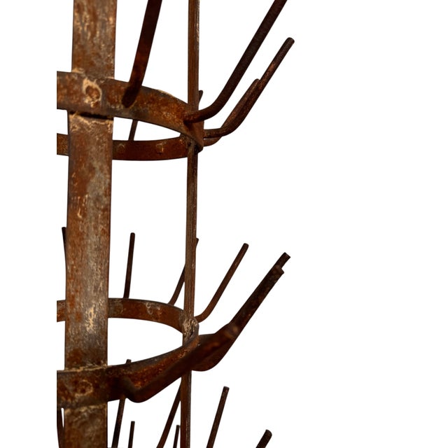 Antique French "Hérisson" Bottle Drying Rack For Sale - Image 10 of 12