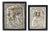 Orthodox Icons with Silver Plating, 1900s, Set of 2 For Sale