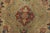 Pink Tabriz Rug 9’5” X 11’9” Pink Wool Vintage Distressed Hand-Knotted Carpet For Sale - Image 8 of 15