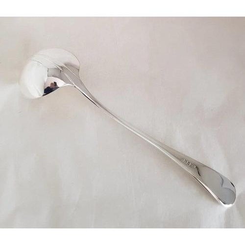 Antique George V Sterling Silver Soup Punch Ladle from Atkin Brothers, 1929 For Sale - Image 12 of 18