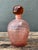 Salmon Vintage French Art Deco Style Spiral Glass Decanter For Sale - Image 8 of 12