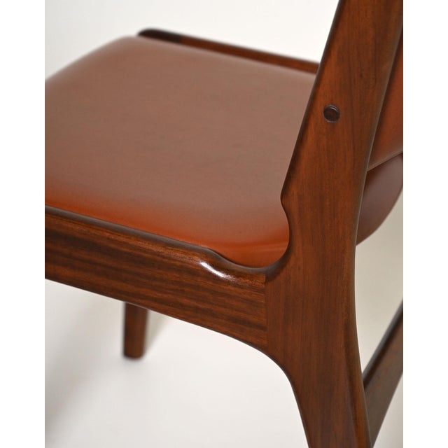 Wood Vintage Danish Model 89 Chairs by Erik Buch for Anderstrup Møbelfabrik, 1960s, Set of 6 For Sale - Image 7 of 13