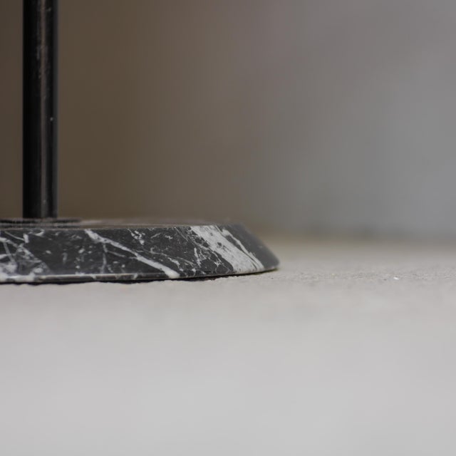 1980s Italian Modernist Coffee Table in Marble and Cut Glass, 1980s For Sale - Image 5 of 10