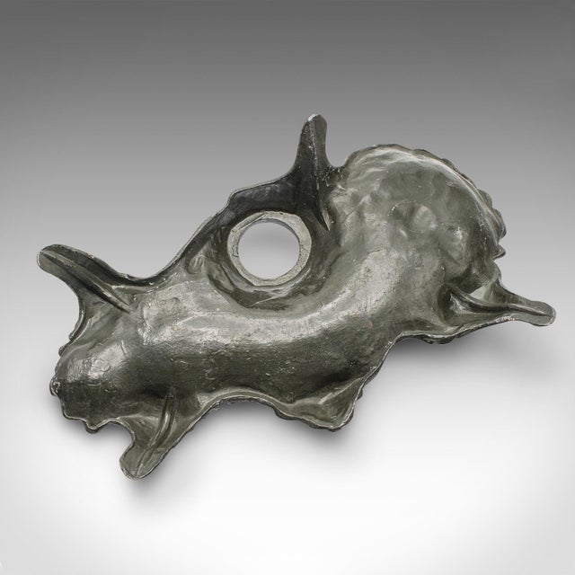 1900's Antique Art Nouveau Ink Well For Sale - Image 10 of 12