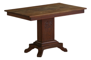 Vintage Danish Art Deco Table in Oak, 1930s