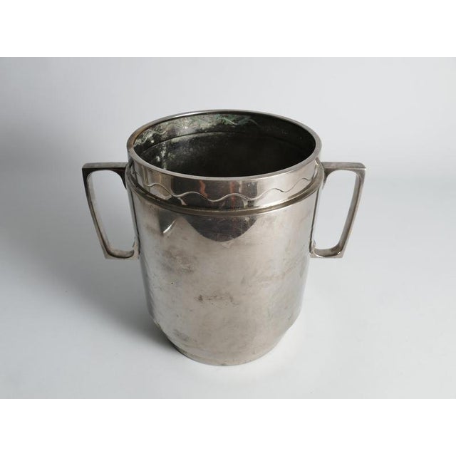 Art Deco Metal Champagne Cooler by Kallmeyer & Harjes, 1920s For Sale - Image 15 of 16