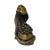 Chinese Oriental Bronze Color Metal Fengshui Snake Ingot Figure For Sale - Image 4 of 5