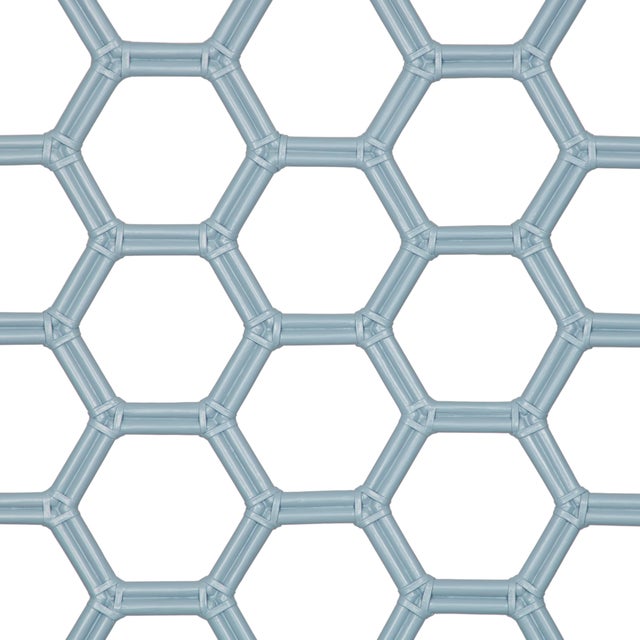 Add a touch of modern charm to your bedroom with the beautifully crafted Honeycomb bed. Handcrafted from natural rattan...