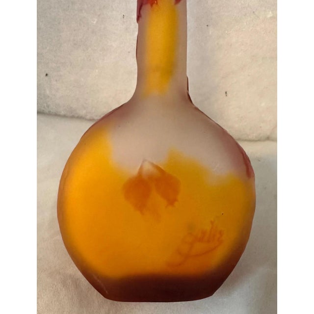 1920s Galle Banjo Vase For Sale - Image 11 of 11