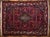 Black Vintage Hand-Knotted Hamadan Rug For Sale - Image 8 of 9