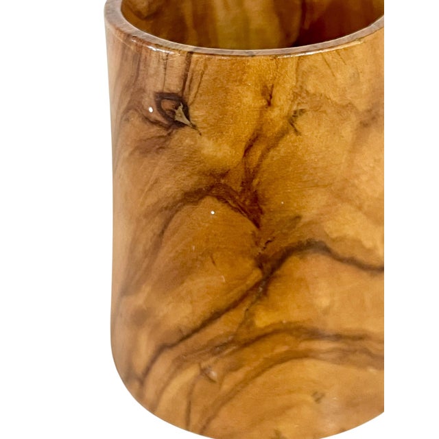 Vintage Conch Shell Seashell Olive Charcuterie Picks With Wood Stand- 13 Pieces For Sale - Image 16 of 16