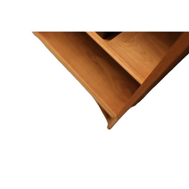 Tall Bookcase in Oak by Børge Mogensen for FDB, 1960s For Sale - Image 10 of 15