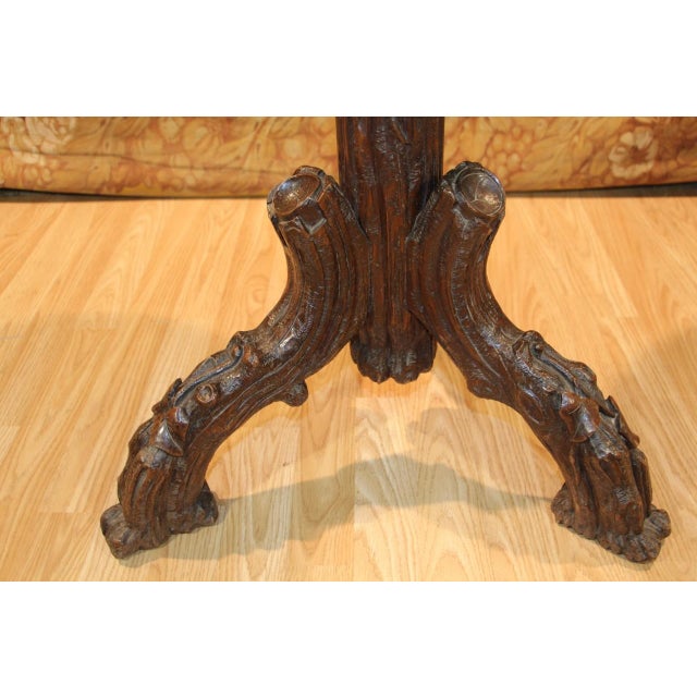 Black Forest Bistro Table, 1890s For Sale - Image 4 of 10