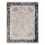 1900s Ivory Folk Art Floral Antique American Hooked Small Rug For Sale