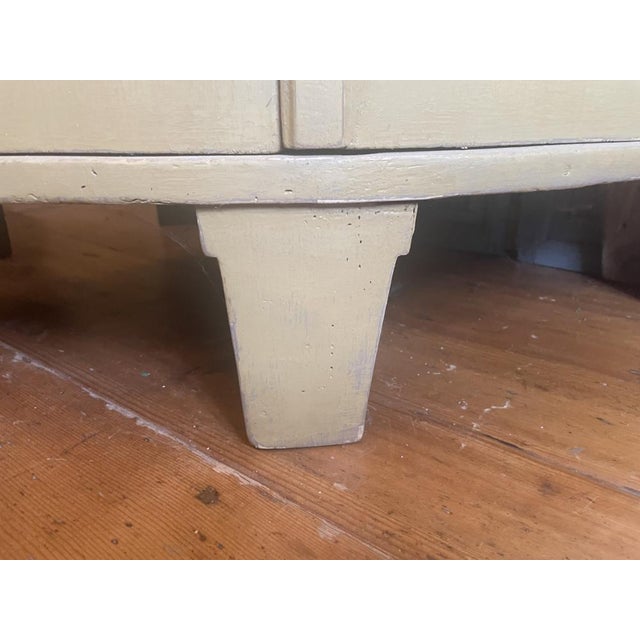 Dutch Corner Cupboard with Convex Doors, 1870s For Sale - Image 13 of 17
