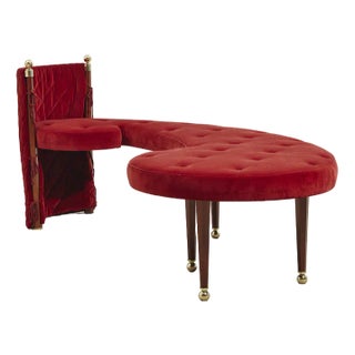 3-Seater Bench by Jeannot Cerutti for Sawaya and Moroni, 1991 For Sale